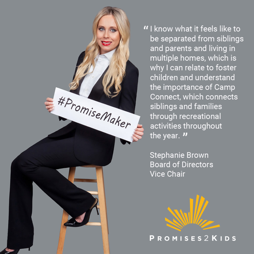 Meet Our Promise Maker - Stephanie Brown - San Diego Foster Children ...